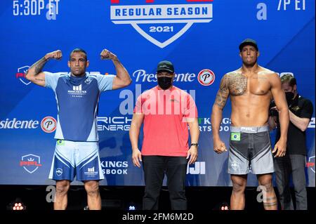 USA. 05th May, 2021. Fabricio Werdum And Renan Ferreira On Wednesday ...