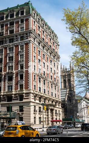 The Kenilworth Co-Op building in on Central Park West, NYC, USA Stock Photo