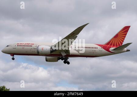 Air India Boeing 787-8 Dreamliner Stock Photo