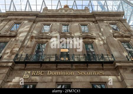 RBC Dominion Securities building at Brookfield Place, downtown Toronto ...
