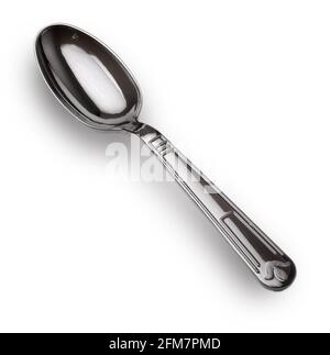 teaspoon on white background with clipping path Stock Photo