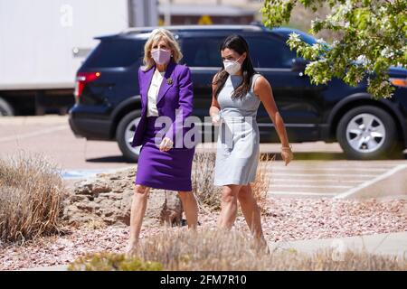 Colorado Springs, United States. 06th May, 2021. Krista Cole addresses