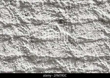 background the old white unpainted cement wall Stock Photo