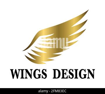 Sharp Golden Wing Sharp butterfly tattoo, tattoo illustration, vector on a white ...