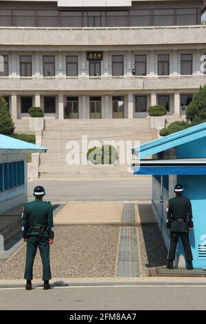 JSA Joint Security Area, DMZ Demilitarized Zone, South Korea Stock ...