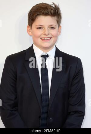 Feb 03, 2019 - London, England, UK - The Kid Who Would Be King Family Gala Screening     Photo Shows: Louis Ashbourne Serkis Stock Photo