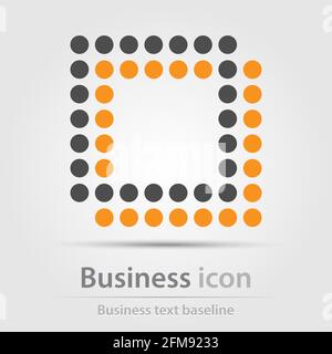 Originally created business icon for creative design tasks Stock Vector