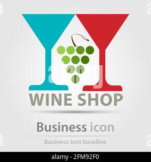 Originally created business icon for creative design tasks Stock Vector