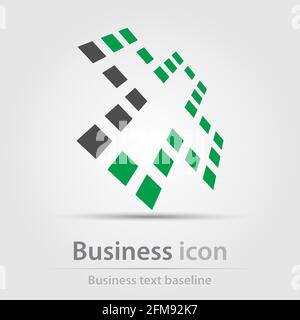 Originally created business icon for creative design tasks Stock Vector