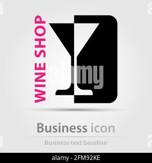 Originally created business icon for creative design tasks Stock Vector