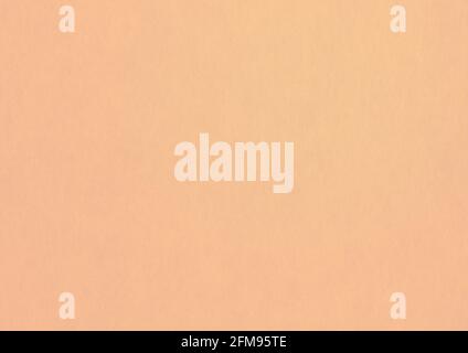 Pale orange paper texture background. clean blank wallpaper Stock Photo