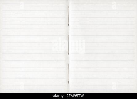 Grid Paper of Notebook Background, Open Sketchbook with Blank