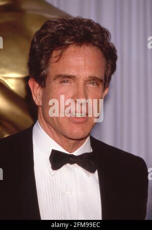 Warren Beatty during 62nd Annual Academy Awards at Music Center in Los Angeles, California March 26, 1990   Credit: Ralph Dominguez/MediaPunch Stock Photo