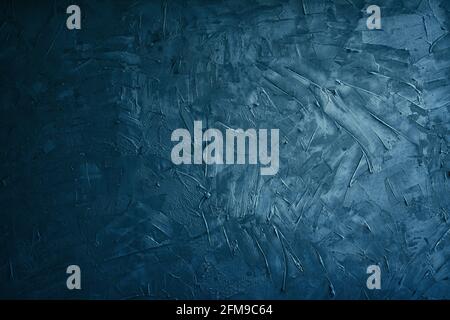 Dark blue grunge and texture cement or concreate background Stock Photo