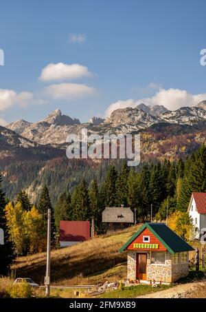 Colorful Durmitor National Park Stock Photo