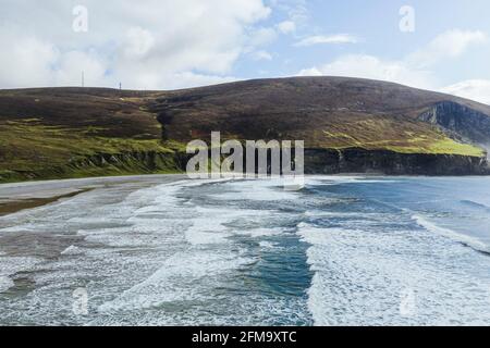 Keel Beach on Achill Island, Ireland Stock Photo