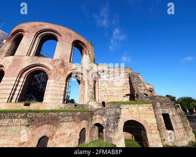 Roman Imperial Baths, Trier, UNESCO World Heritage, Rhineland-Palatinate, Germany Stock Photo