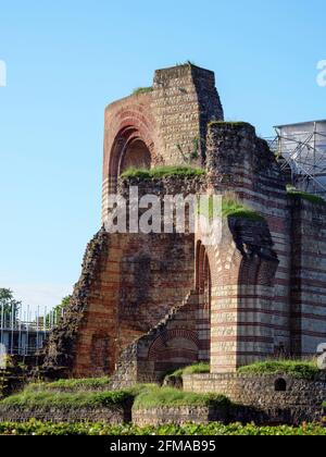 Roman Imperial Baths, Trier, UNESCO World Heritage, Rhineland-Palatinate, Germany Stock Photo