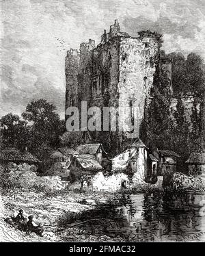 Ruins Of The Chateau De Clisson Loire Inferieure Date 1818 Stock Photo Alamy Ruins Of The Chateau De Clisson Loire Inferieure Date 1818 Stock Photo Alamy