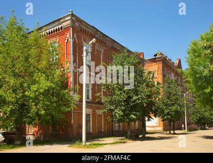 Yard Proletarka (Morozovsky town, Morozovsky barracks) built by Savva ...