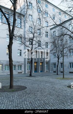 Berlin, German Resistance Memorial Center, Bendlerblock Stock Photo