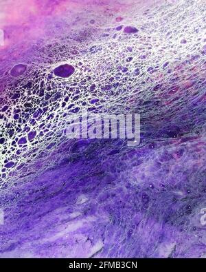 Purple and Pink Abstract Design Acrylic Stock Photo