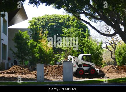 Beverly Hills, California, USA 3rd May 2021 A general view of atmosphere of Construction at house on May 3, 2021 in Beverly Hills, California, USA. Photo by Barry King/Alamy Live News Stock Photo