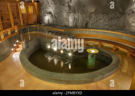 Wieliczka Health Resort at salt mine in Wieliczka. Poland Stock Photo