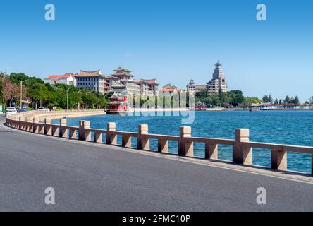 Jimei School Village was founded by Mr. Tan Kah Kee. Xiamen, China. Stock Photo