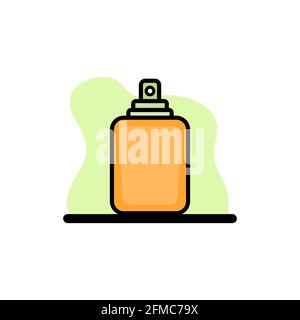 Luxurious Perfume Fragrance Icon Conceptual Vector Design eps10 Stock Vector
