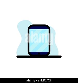 Tablet Icon Conceptual Vector Illustration Design eps10 Stock Vector