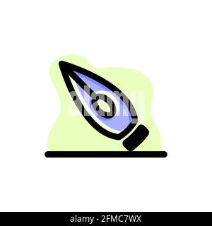 Fountain Pen Conceptual Icon Vector Illustration Design eps10 Stock Vector