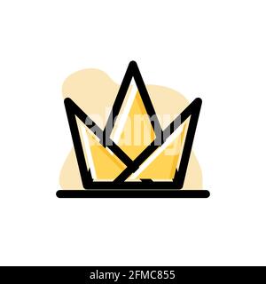 Origami Vector Icon Conceptual Design Illustration eps10 great for any purposes Stock Vector