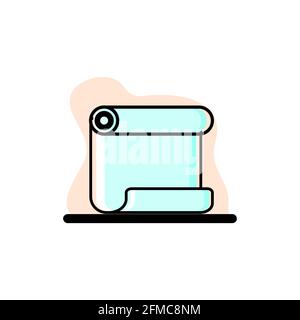 Paper Scroll Conceptual Vector Illustration Icon Design eps10 great for any purposes Stock Vector