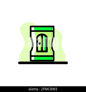 Pencil Sharpener Vector Illustration Conceptual Design Icon eps10 great for any purposes Stock Vector