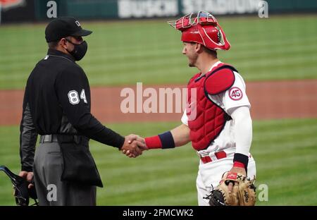 St. Louis Cardinals catcher Andrew Knizner is seen during spring training  baseball practice Monday, Feb. 22, 2021, in Jupiter, Fla. (AP Photo/Jeff  Roberson Stock Photo - Alamy