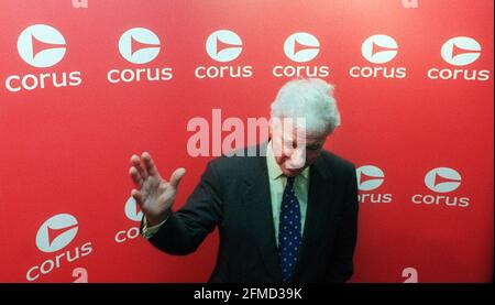 SIR BRIAN MOFFAT, CHAIRMAN AND CHIEF EXECUTIVE OF CORUS, SHORTLY BEFORE HIS PRESS BRIEFING ABOUT THE ANNOUNCEMENT OF JOB LOSSES IN THE STEEL INDUSTRY. Stock Photo