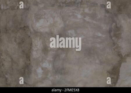 flat artistic concrete wall manually flattened - full frame background and abstract gray texture Stock Photo