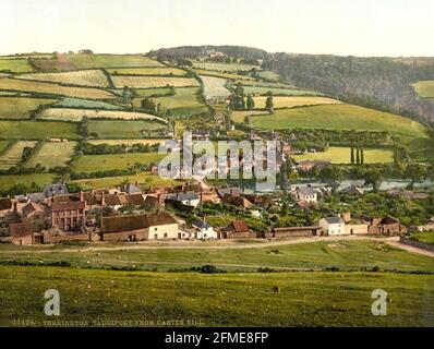 Taddiport near Great Torrington, Devon circa 1890-1900 Stock Photo