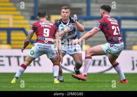 Jack Brown (20) of Hull FC in action in, on 5/8/2021. (Photo by Craig Thomas/News Images/Sipa USA) Credit: Sipa USA/Alamy Live News Stock Photo