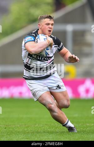 Jack Brown (20) of Hull FC in, on 5/8/2021. (Photo by Craig Thomas/News Images/Sipa USA) Credit: Sipa USA/Alamy Live News Stock Photo