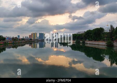 Danau Sunter Lake, Jakarta, Indonesia Stock Photo