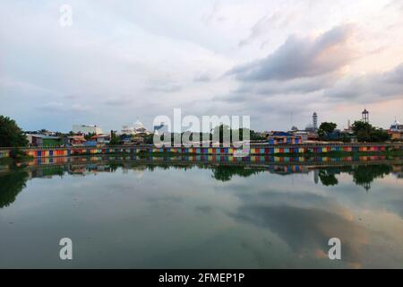 Danau Sunter Lake, Jakarta, Indonesia Stock Photo