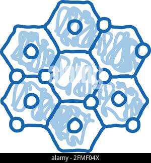 Interactive Kids Game Points doodle icon hand drawn illustration Stock Vector