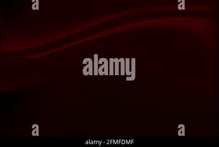 red, maroon, scarlet, Royal,silk background with soft folds and highlights horizontal Stock Vector