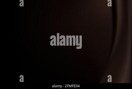 Abstract silken brown black background with smooth and flowing lines Stock Vector