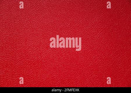Red Vinyl Tolex Protective Covering on a Guitar Amp Stock Photo