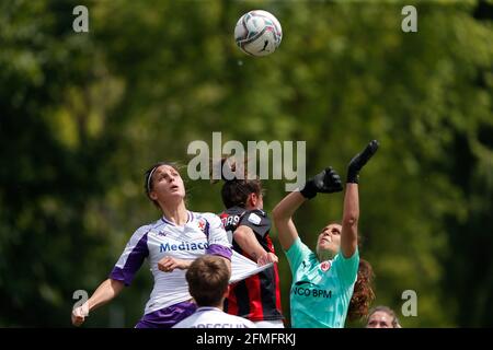 Alessia Piazza (AC Milan) during AC Milan vs ACF Fiorentina femminile,  Italian football Serie A Women match - Photo .LiveMedia/Francesco  Scaccianoce Stock Photo - Alamy