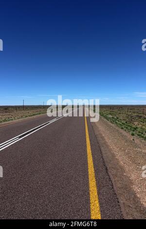 Road trip on the R27 between Brandvlei and Upington in the Northern ...