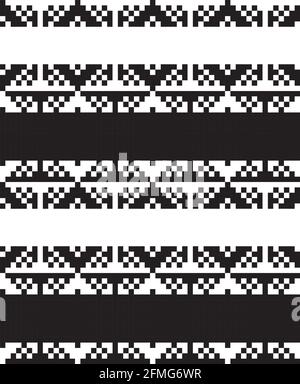 Christmas fair isle pattern background for fashion textiles, knitwear and graphics Stock Vector